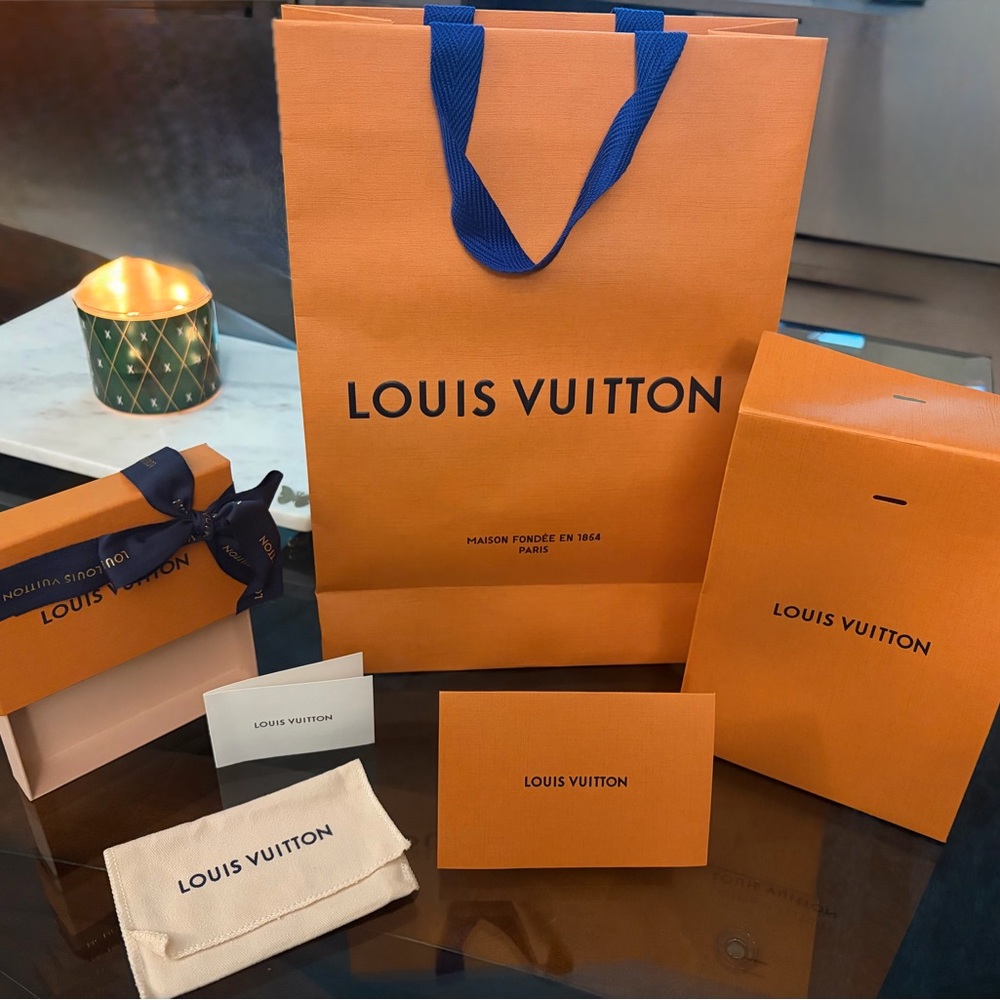 Louis Vuitton Orange and Blue Gift Collection